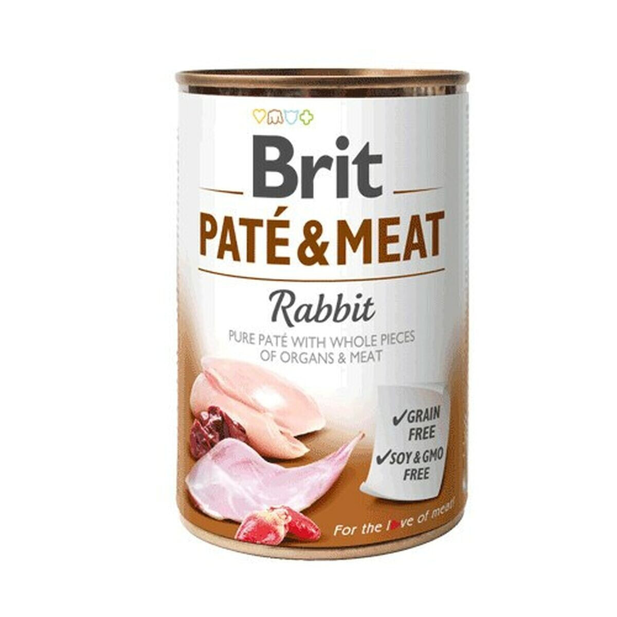 Wet food Brit Chicken Rabbit 400 g