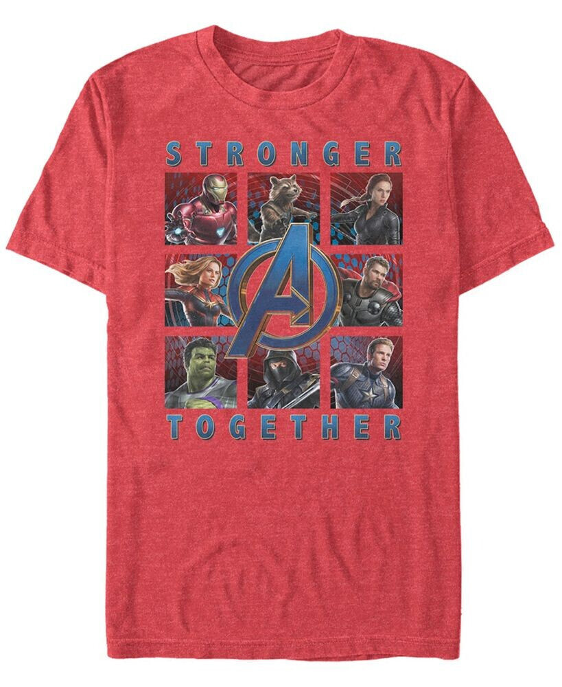 Marvel Men's Avengers Endgame Stronger Together Boxes, Short Sleeve T-shirt