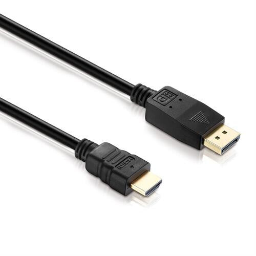 PureLink X-DC055-015 видео кабель адаптер 1,5 m DisplayPort HDMI Черный