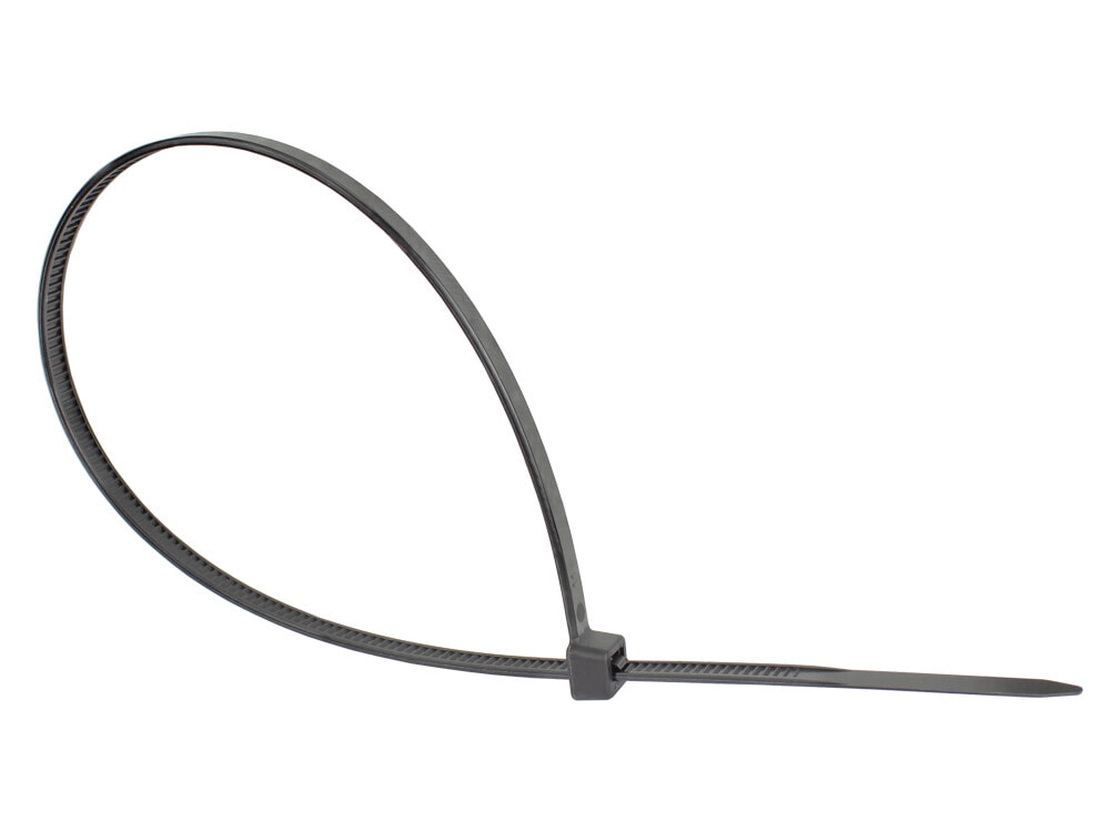 Alcasa KAB-25S48, Разъемная кабельная стяжка, Нейлон, Черный, 2-65 мм, -40-85°C, 25 см