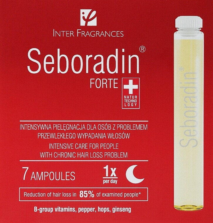 Ampullen gegen Haarausfall - Seboradin Forte Ampoules