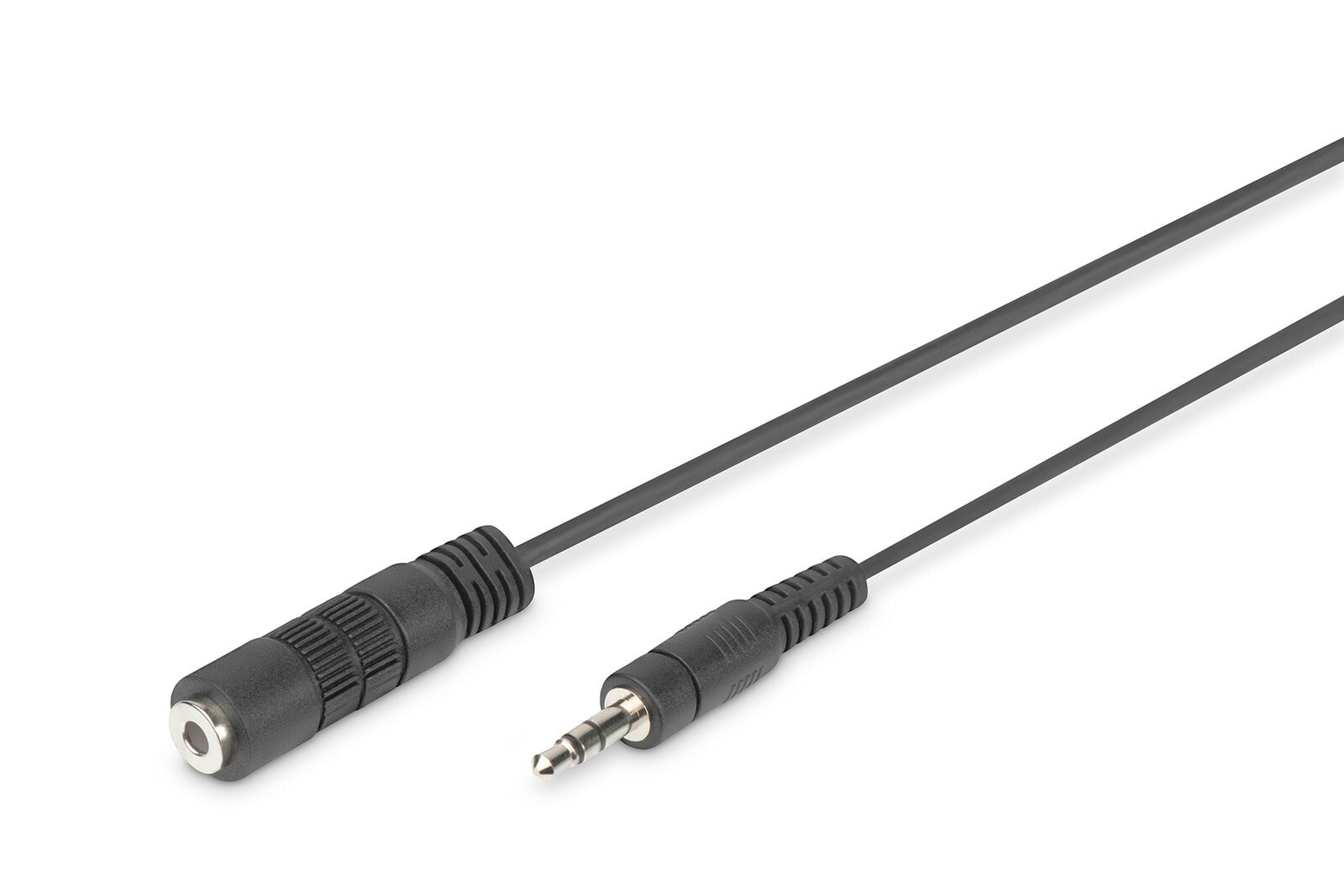 ASSMANN Electronic 3.5mm M/F, 2.5 m аудио кабель 2,5 m 3,5 мм Черный AK-510200-030-S