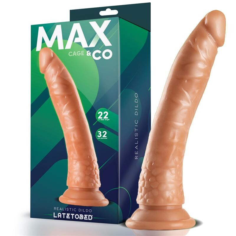 Фаллоимитатор Max & Co Cage Realistic Dildo Flesh 8,65 - 22 cm