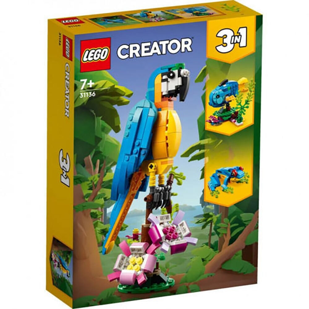 LEGO Exotic Parrot Construction Game