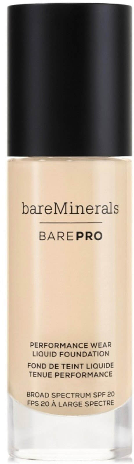 Bareminerals BarePRO Performance Wear Liquid Foundation SPF20 Минеральный тональный крем 30 мл