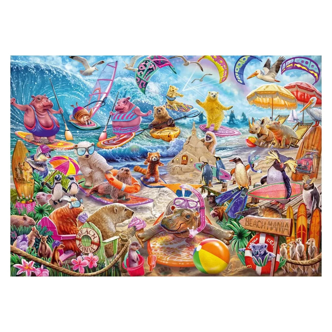 Puzzle Steve Sundram Beach Mania