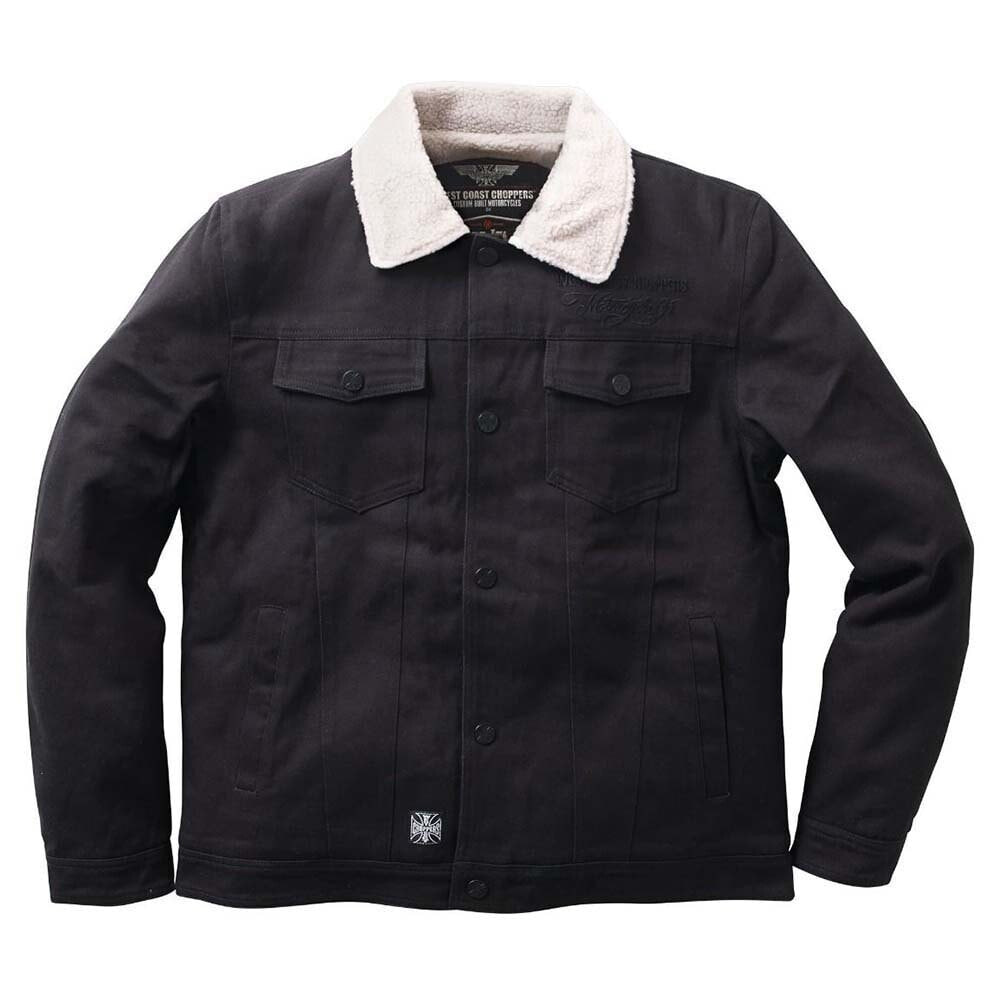 WEST COAST CHOPPERS Sherpa Lined Canvas Jacket