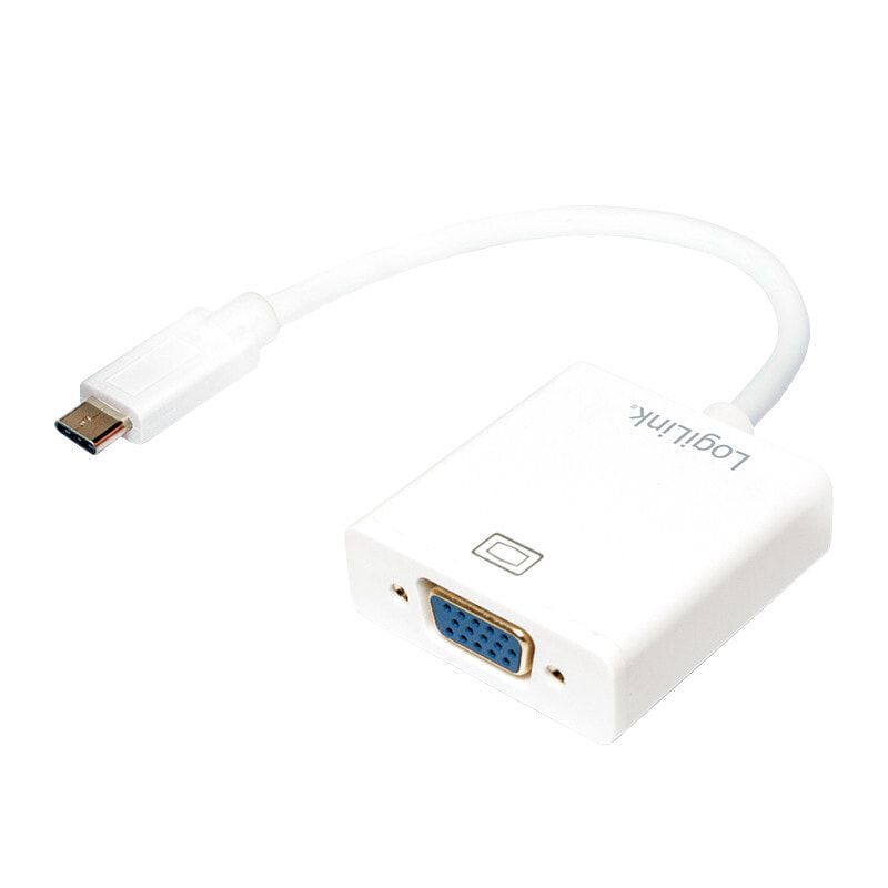 LogiLink USB-C/VGA Белый UA0237