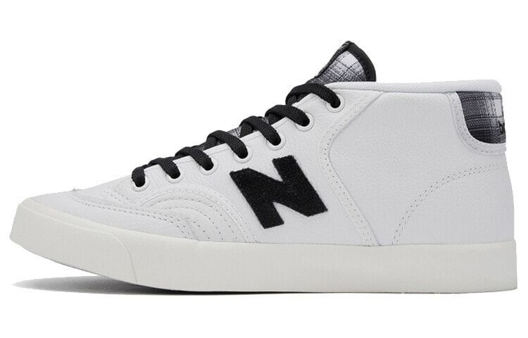 New Balance NB 213 休闲 中帮 板鞋 男女同款 白黑色 / Кроссовки New Balance NB 213PLD Casual Shoes