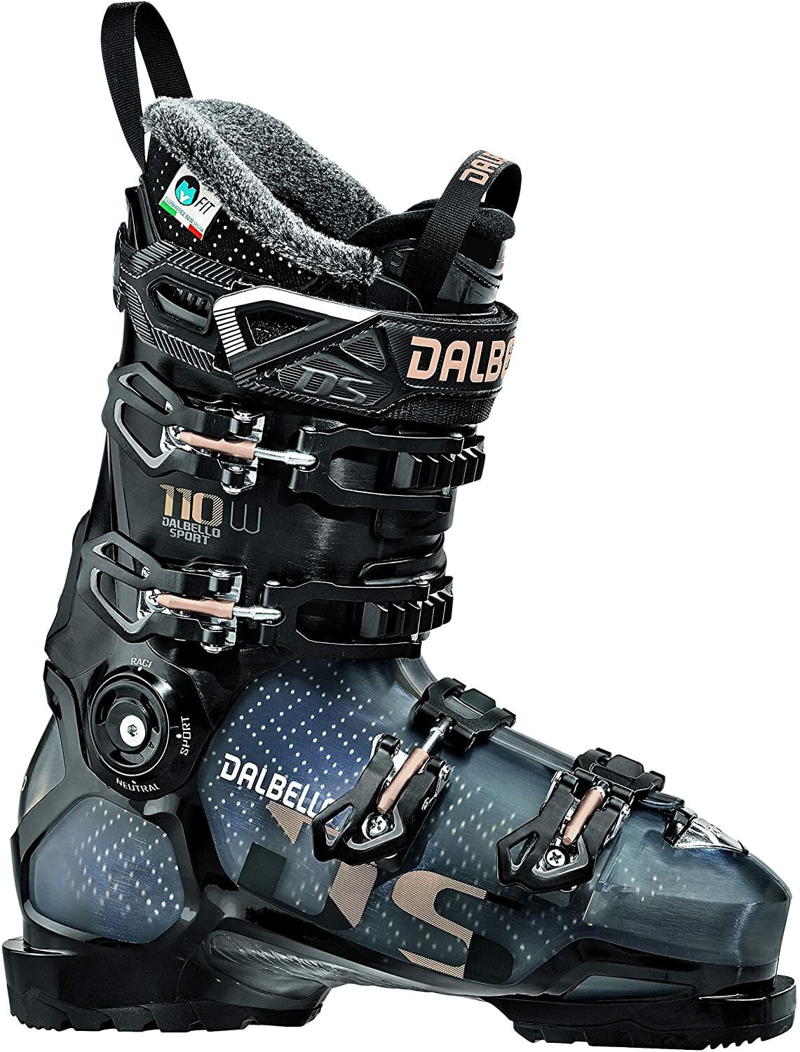 Ботинки для горных лыж Dalbello Women's Ds 110 W LS Trans/Black Ski Boots