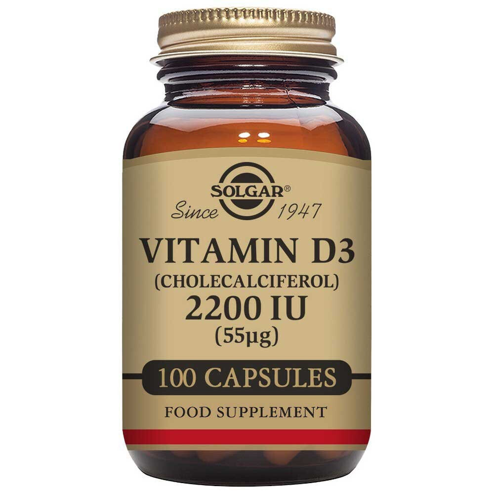 SOLGAR Vitamin D3 2200 IU 55 mcg 100 Units