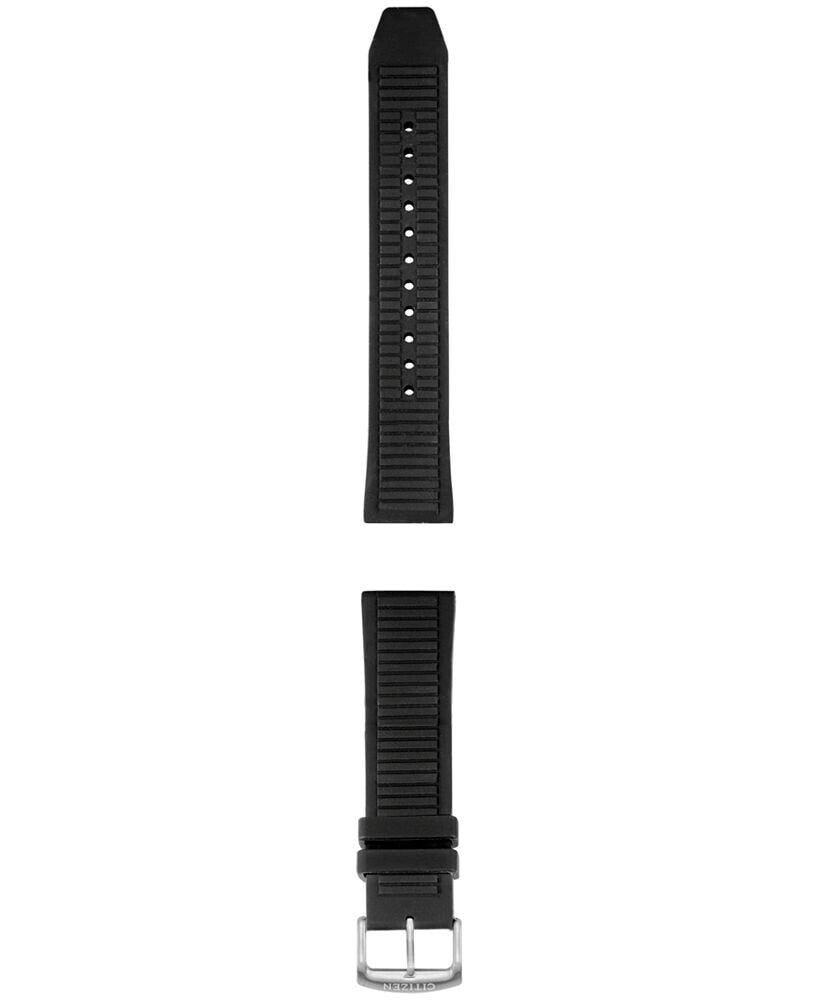 Citizen men's CZ Smart Black Silicone Smart Watch Strap