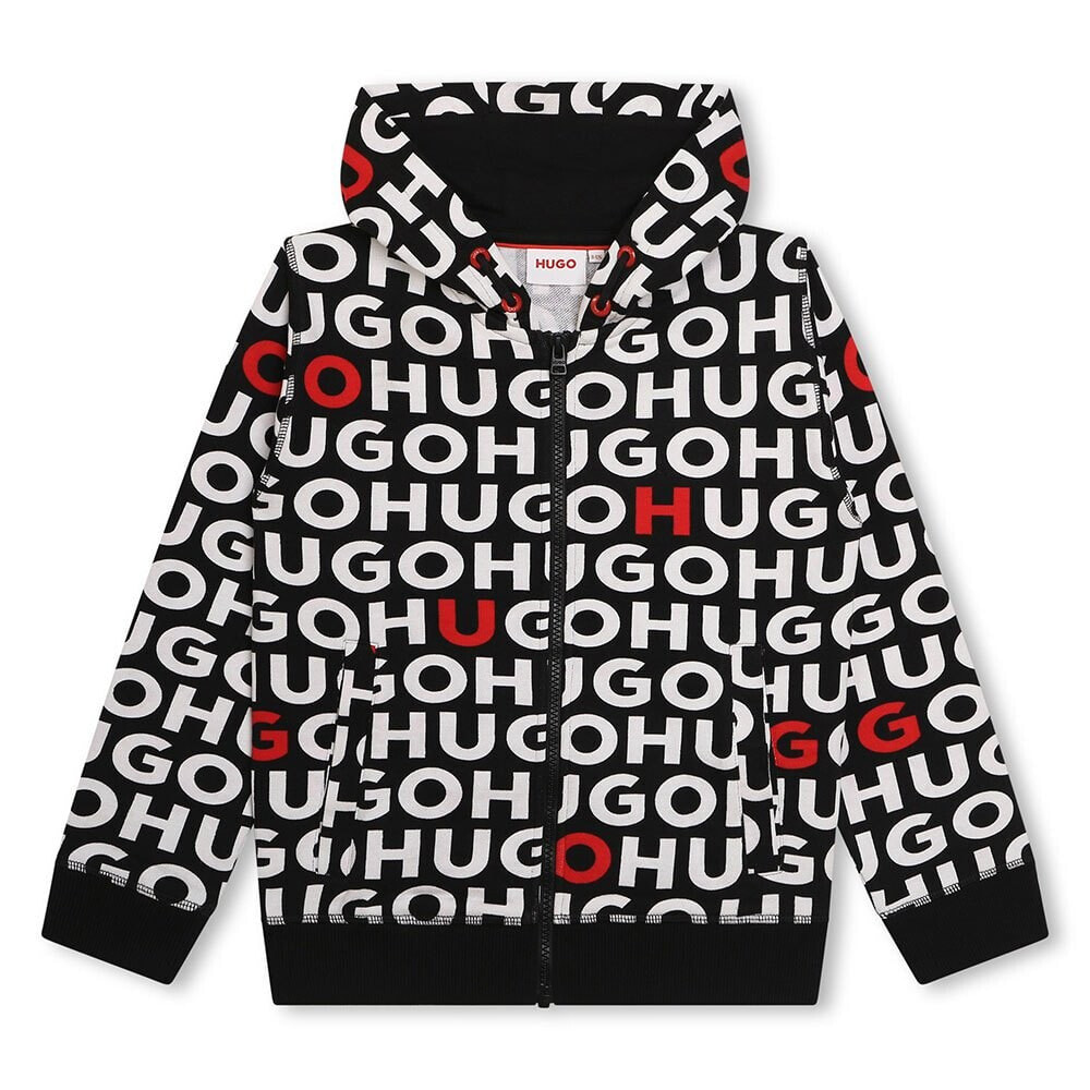 HUGO G00029 Full Zip Sweatshirt