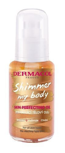 Dermacol Shimmer My Body Skin Perfecting Oil Многофункциональное сияющее масло для тела 50 мл