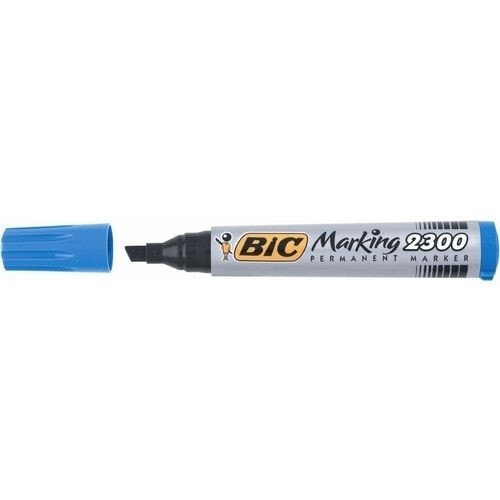 BIC Marking 2300 перманентная маркер Синий Скошенный наконечник 12 шт 820925