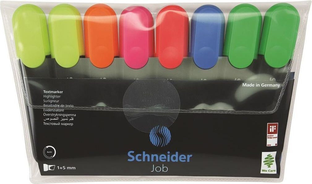 Schneider ZakreĹ›lacz 6 kolorĂłw 8 sztuk 115088