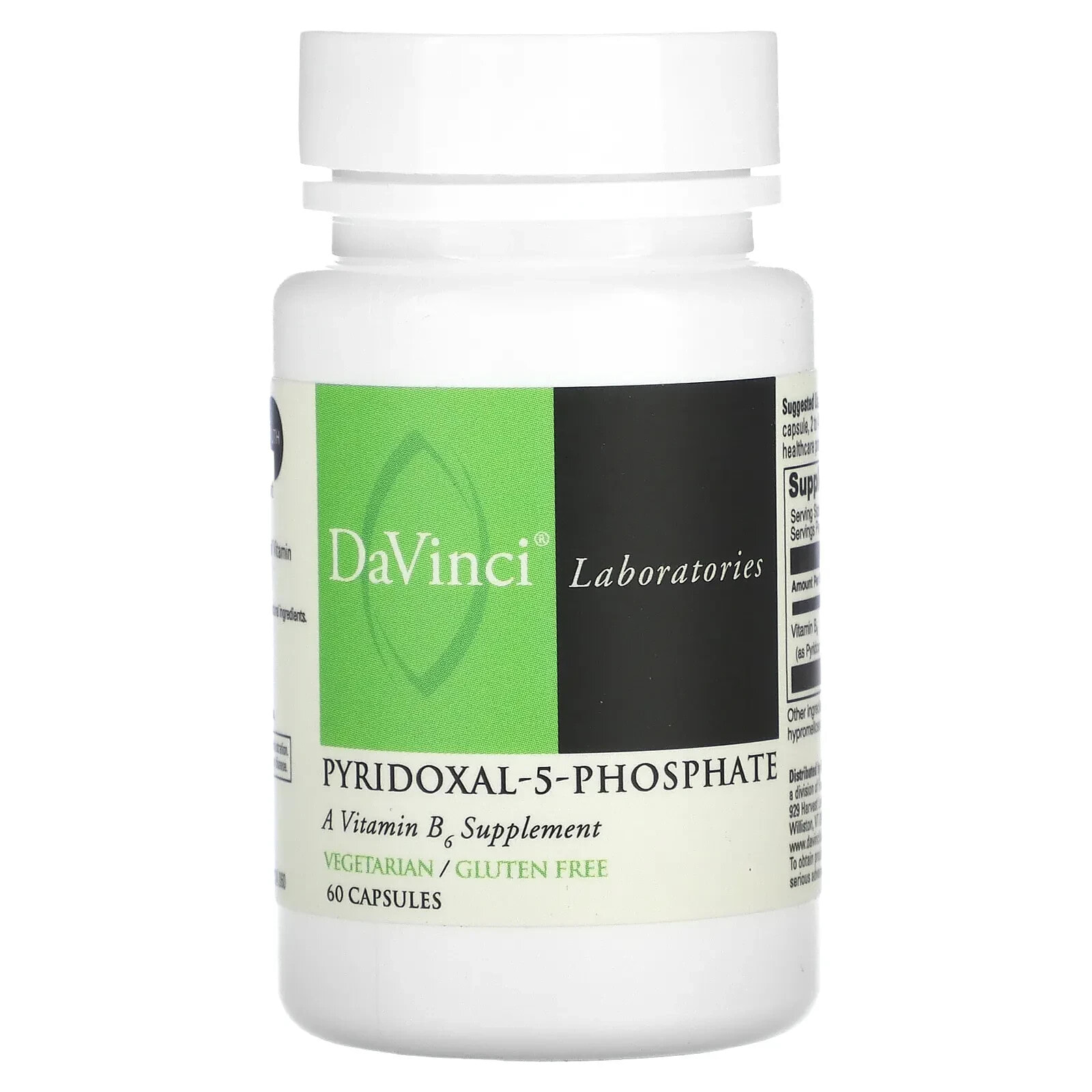 Pyridoxal-5-Phosphate, 60 Capsules