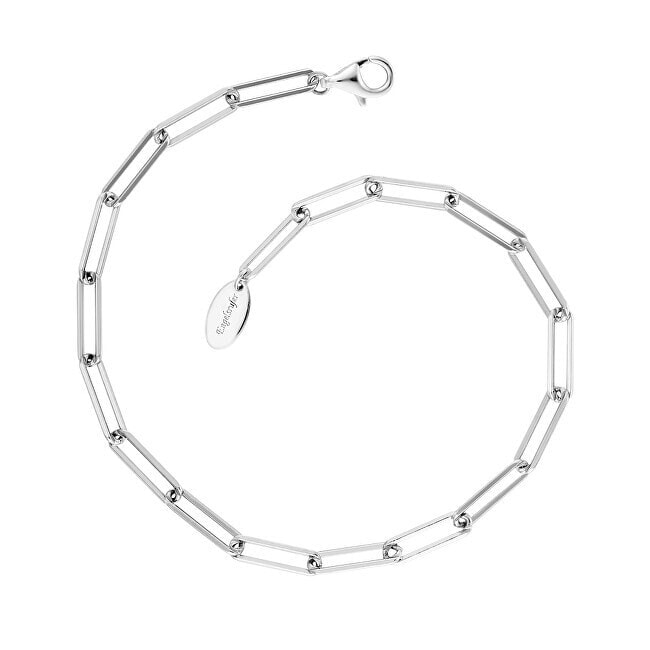 Silver chain bracelet for pendants ERB-CHARM-ANK-S