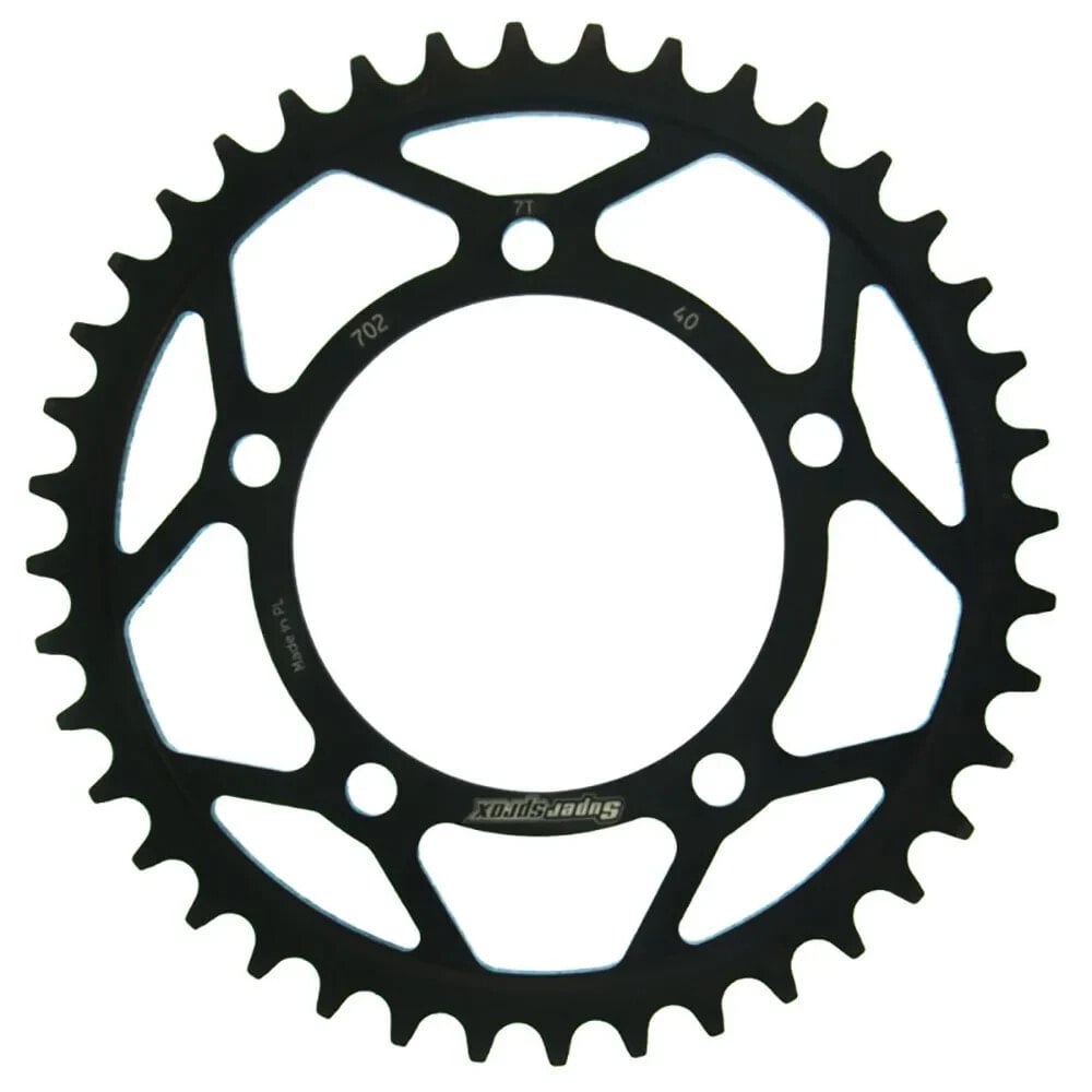 SUPERSPROX Steel Aprilia 525x40 RFE702X40BLK rear sprocket