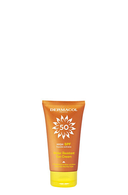 Dermacol Sun SPF50 Водостойкий солнцезащитный крем для лица 50 мл