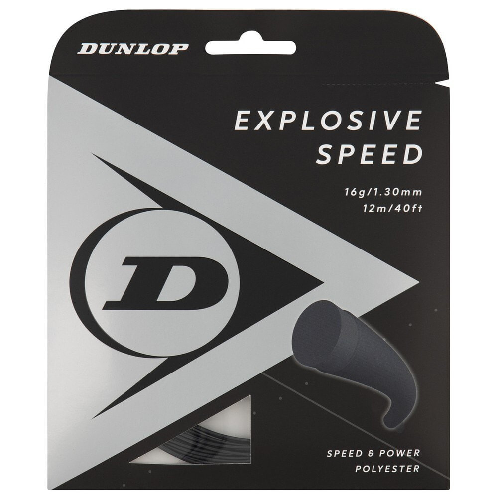 DUNLOP Explosive Speed Polyester 12 m Tennis Single String