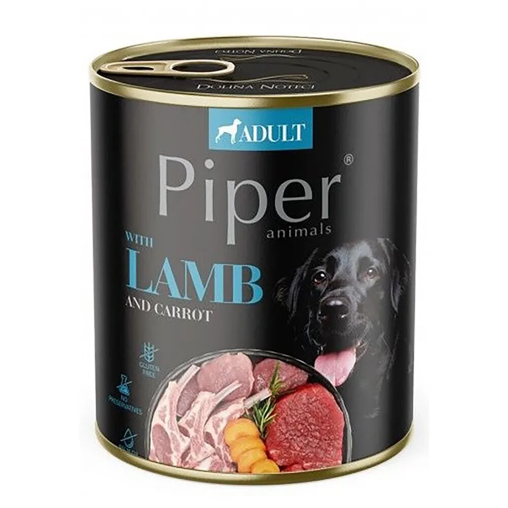 DOLINA NOTECI Piper lamb with carrot wet dog food 800g