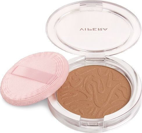 Vipera Fashion Powder brzujcy puder prasowany ze zlocistymi drobinkami 501 Bronzer Компактная бронзирующая пудра с золотыми частицами 13 г