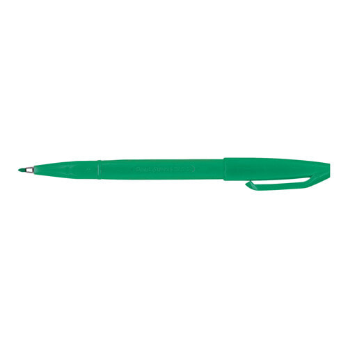 Pentel Sign Pen капиллярная ручка Fine Зеленый 1 шт S520-D