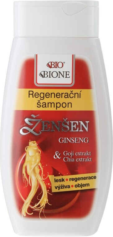 Regenerierendes Shampoo mit Ginseng und Goji Beeren - Bione Cosmetics Ginseng Regenerative Shampoo