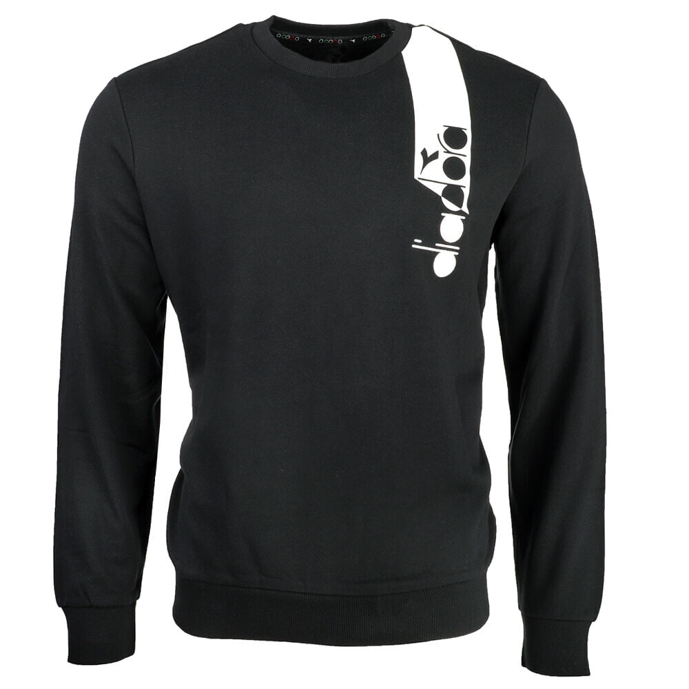 Diadora Icon Crew Neck Sweatshirt Mens Grey 177023-C6041