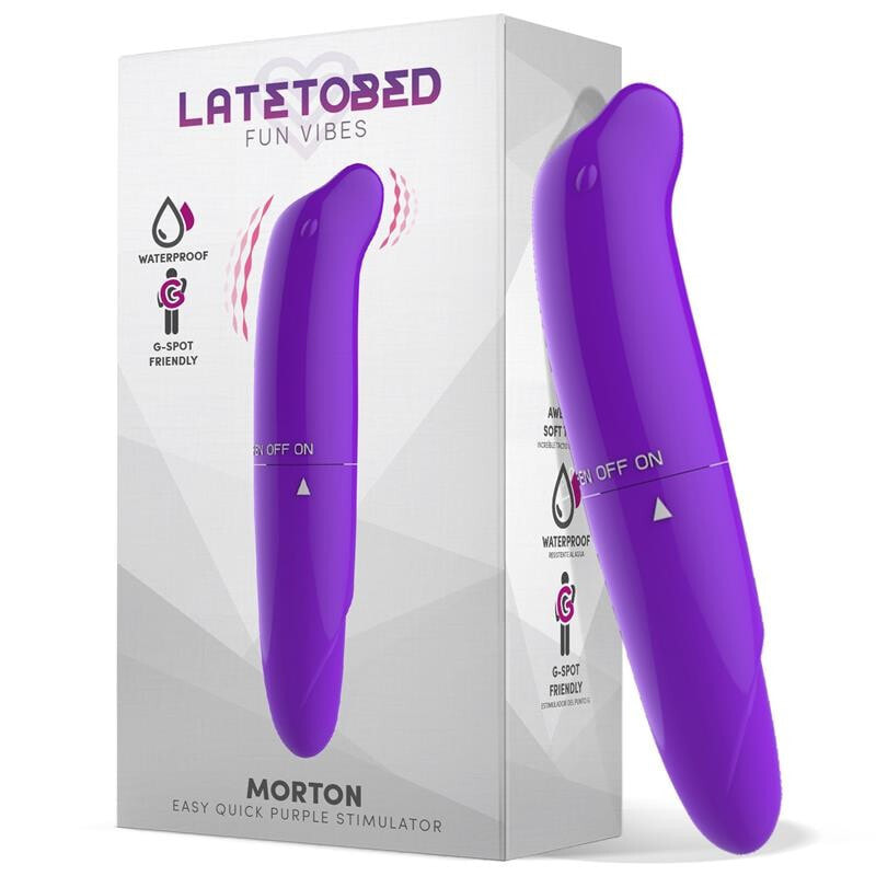 Вибратор LATETOBED Morton Easy Quick Stimulator Purple
