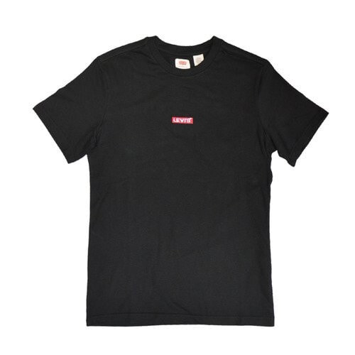 Мужская футболка повседневная черная с логотипом Levis SS Relaxed Baby Tab T-Shirt - 795540001