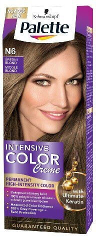 Schwarzkopf Palette Intensive Cream Color 6 Перманентная крем-краска для волос, оттенок средне-русый