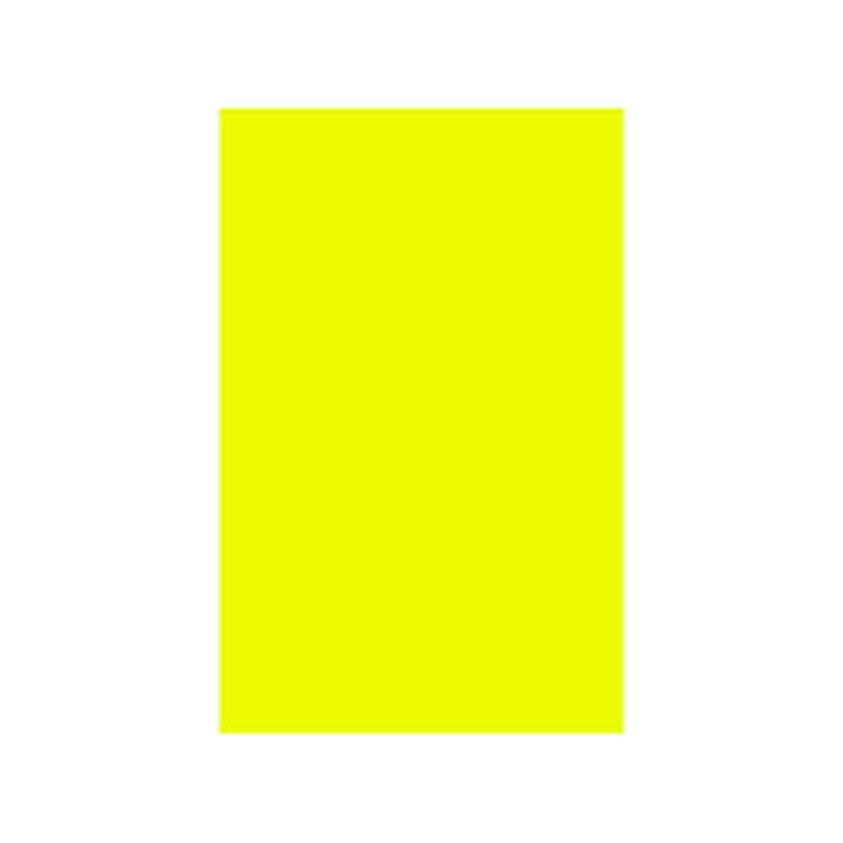 Card Iris Fluorescent Yellow 50 x 65 cm