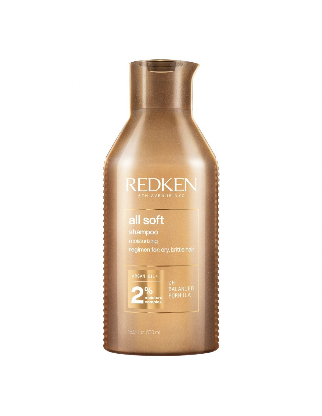 Redken All Soft Moisturizing Hydrating Shampoo Увлажняющий шампунь с аргановым маслом для сухих и поврежденных волос 300 мл