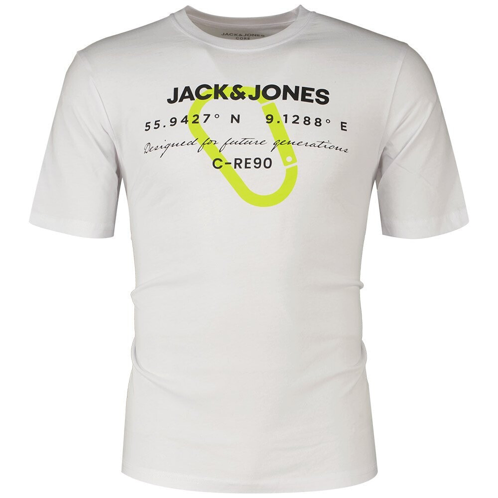 JACK & JONES 12259901 Text Short Sleeve T-Shirt