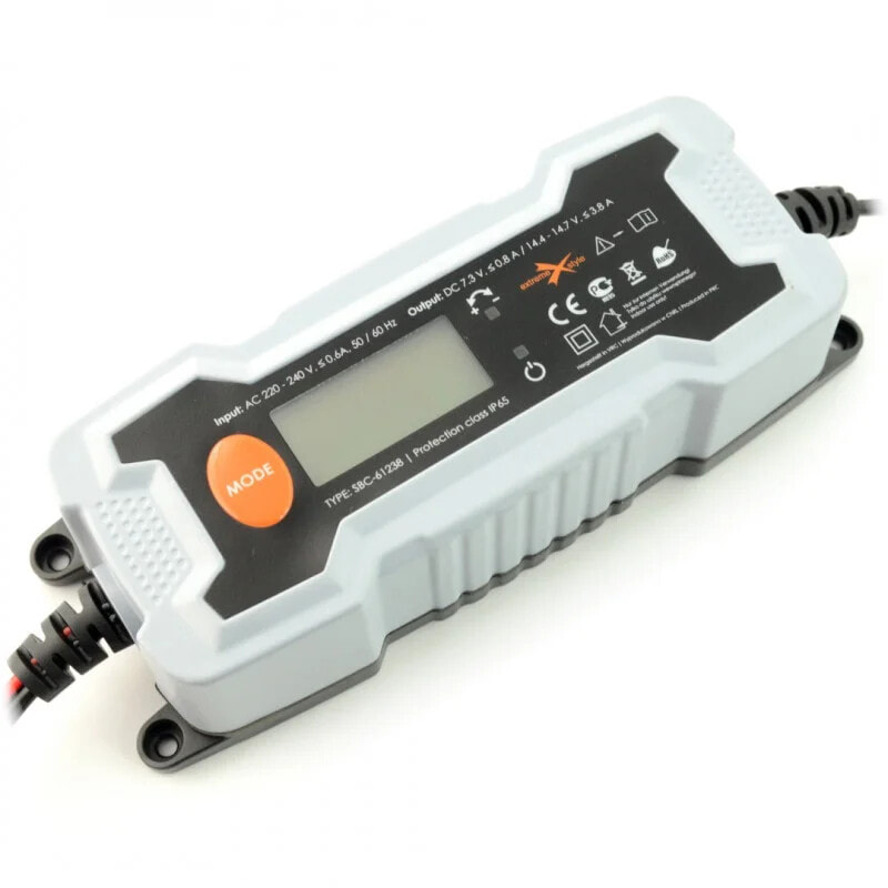 Зарядное устройство для автомобильного аккумулятора eXtreme Intelligent battery charger SBC-61238 - universal