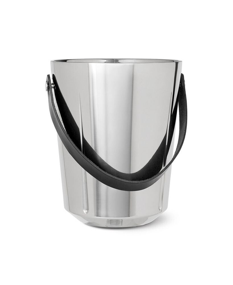 Rosendahl stainless Steel and Leather Champagne Bucket