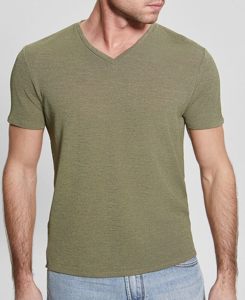 GUESS men's Short Sleeve Gauze T-shirt