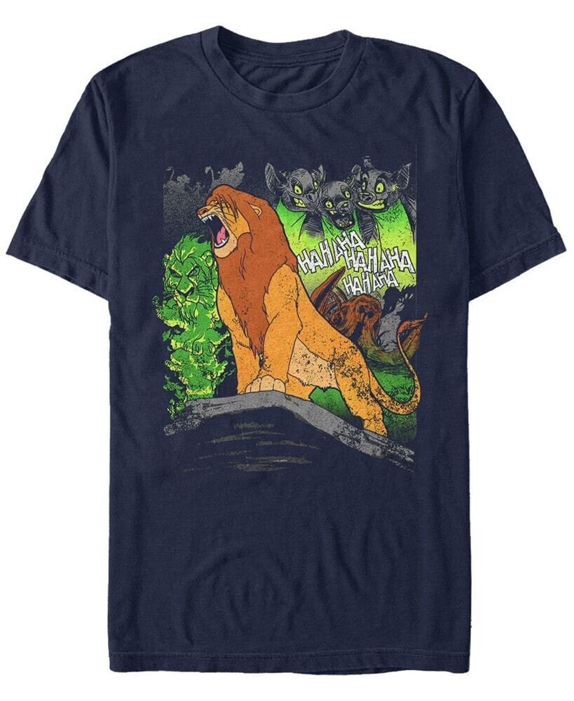 Fifth Sun disney Men's The Lion King Simba A Hero Roars Short Sleeve T-Shirt