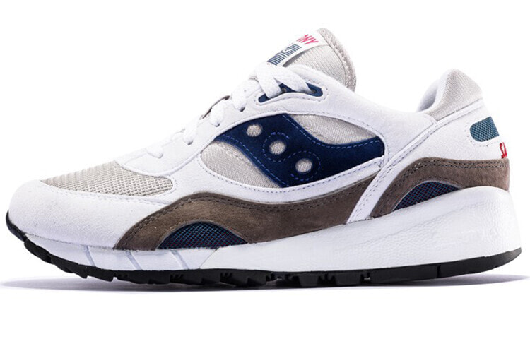 Saucony Shadow 6000 低帮 跑步鞋 男女同款 白灰蓝 经典复古 休闲 / Кроссовки Saucony Shadow 6000 S70441-1