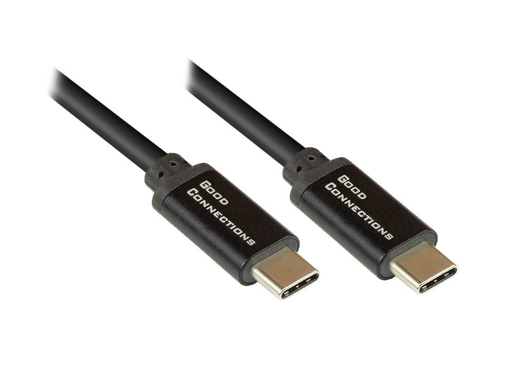 Alcasa 2213-SF010S USB кабель 1 m USB 2.0 USB C Черный