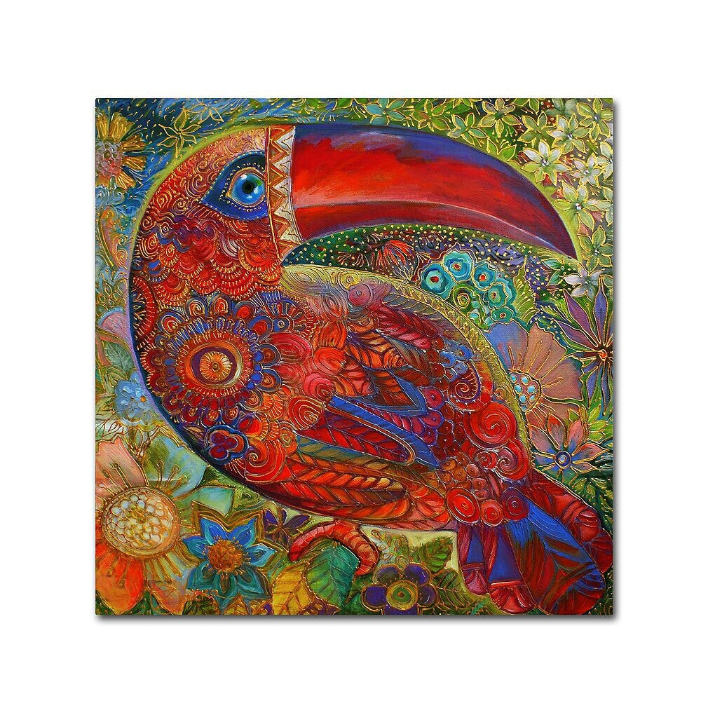 Trademark Global oxana Ziaka 'Toucan Deco' Canvas Art - 14