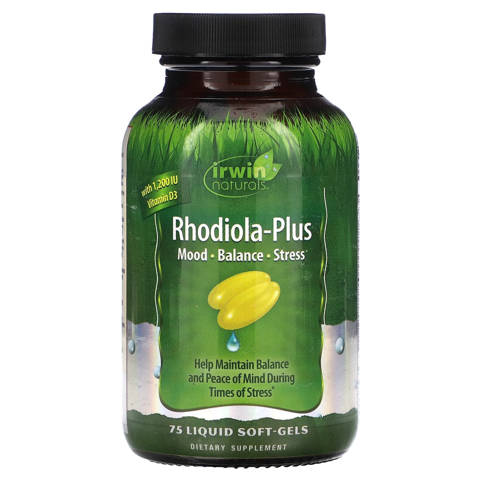 Irwin Naturals, Rhodiola-Plus, 75 Liquid Soft-Gels