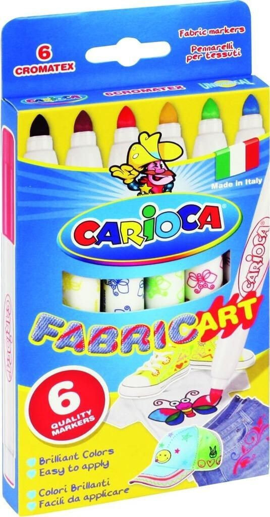 Carioca Cromatex фломастер Очень жирный Разноцветный 6 шт 40956