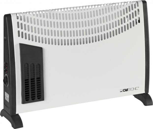 Clatronic KH 3433 Электрический вентиляторный нагреватель Для помещений Черный, Белый 2000 W 263562