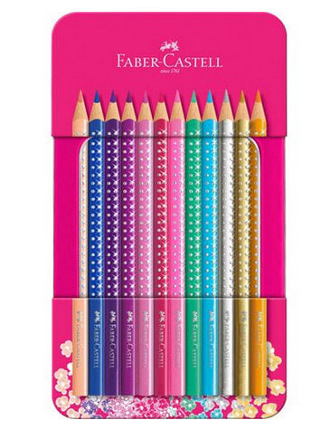Faber-Castell 201737 цветной карандаш 12 шт Разноцветный
