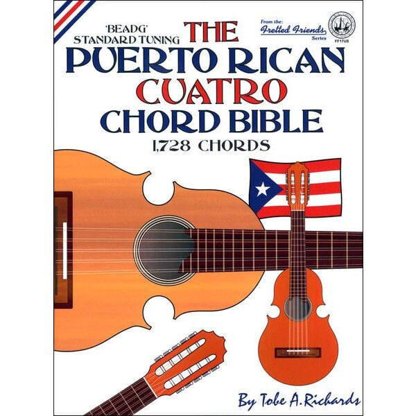 Cabot Books Publishing Puerto Rican Cuatro Chord Bibl