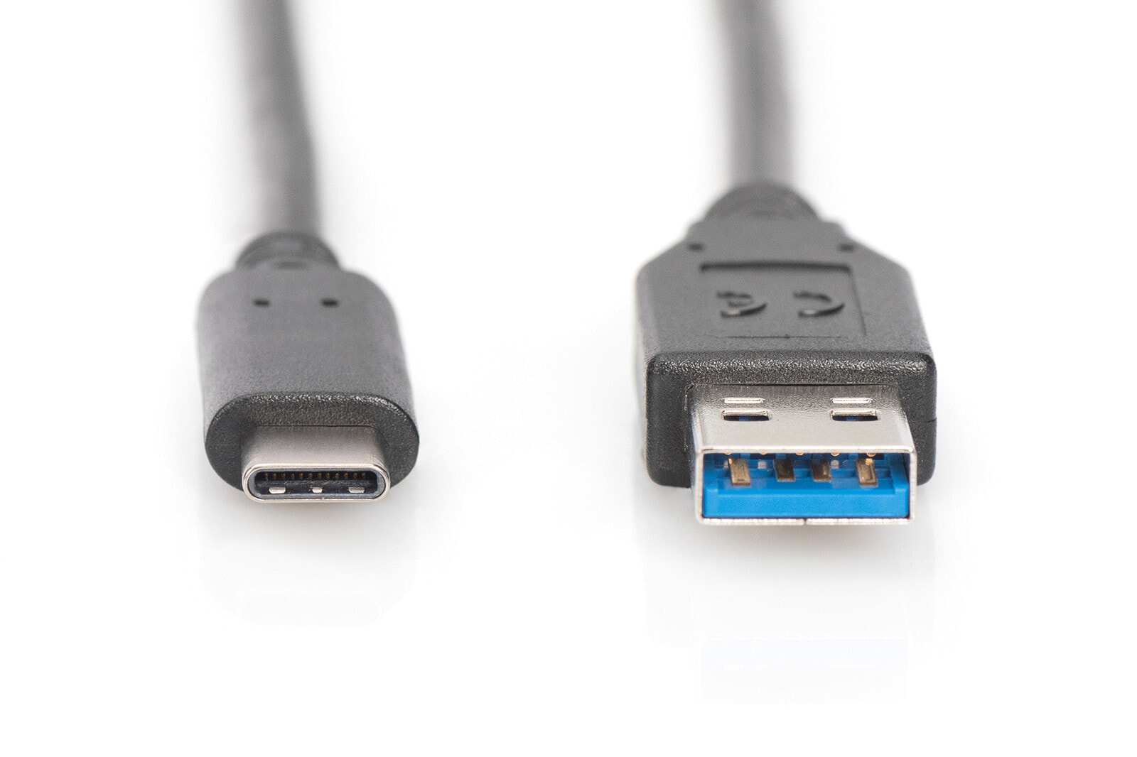 ASSMANN Electronic 1m USB 3.1 C - A USB кабель 3.2 Gen 2 (3.1 Gen 2) USB C USB A Черный AK-300136-010-S