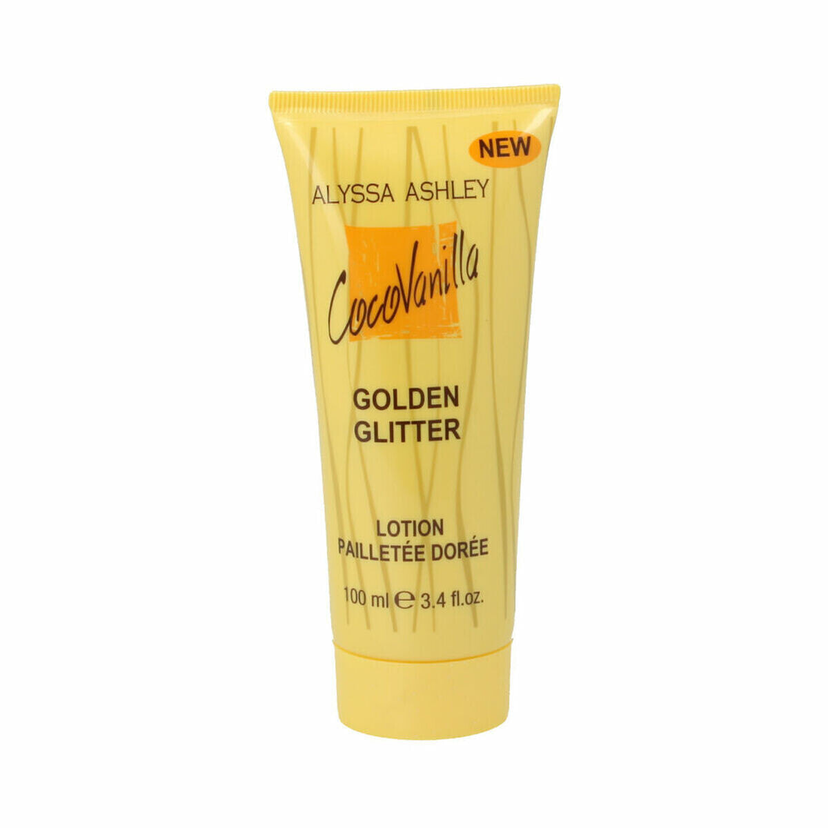 Блестящий лосьон для тела Гламур Coco Vanilla Golden Gliter Alyssa Ashley 463 100 ml